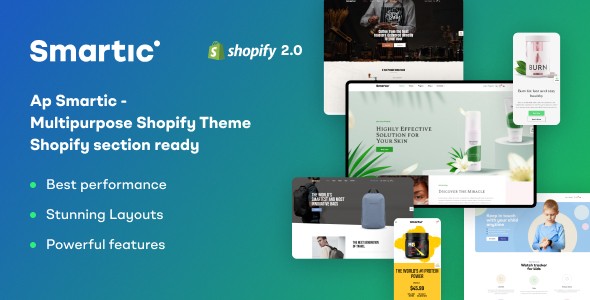 Ap Smartic - Multipurpose Shopify Theme