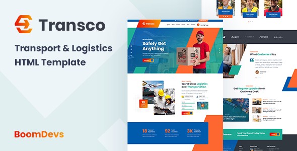 Transco - Transport and Logistic HTML5 Template