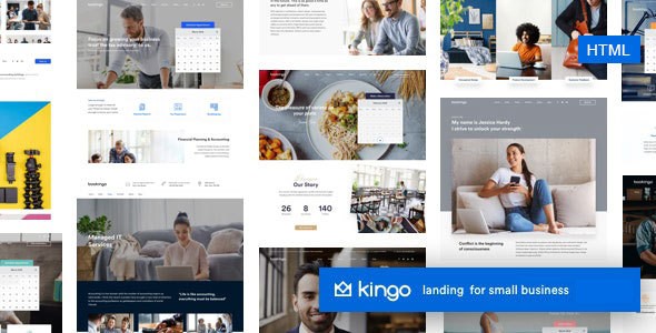 Kingo - MultiUse HTML Template