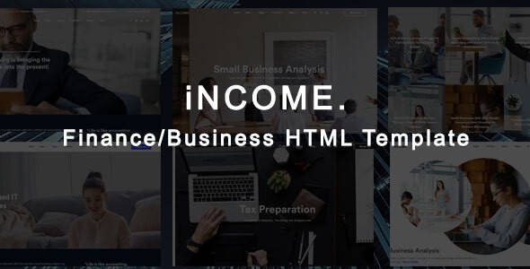 Income - Finance/Business HTML Template
