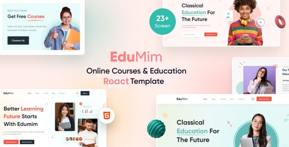 Edumim – Education React Template