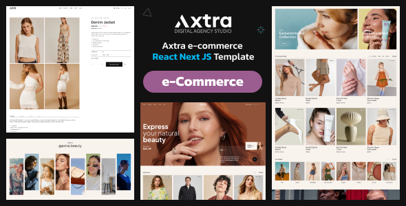 Axtra | eCommerce React Next js Template