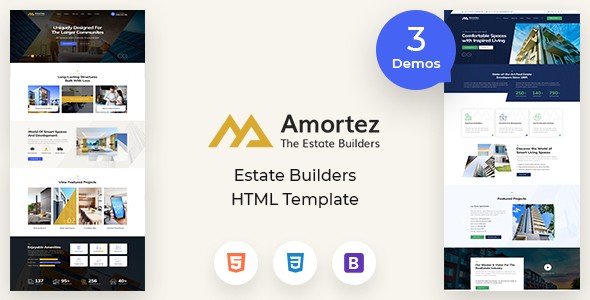 Amortez – Real Estate Group HTML Template