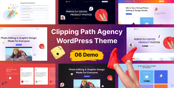 Photodit - Clipping Path Agency WordPress Theme