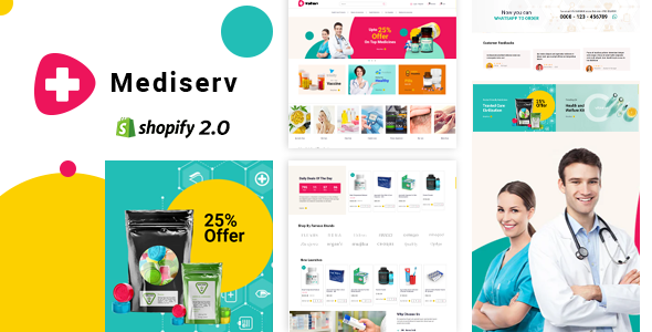 Mediserv  - Drugstore Shopify Theme