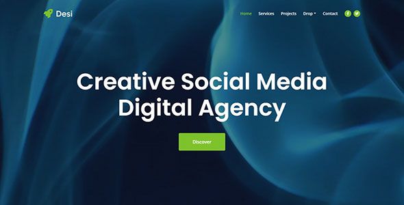 Desi – Free Bootstrap 5 HTML5 Creative Agency Website Template