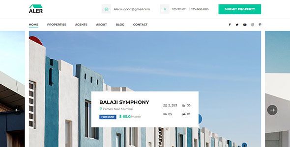 Aler – Free Bootstrap 4 HTML5 Directory Listing Website Template