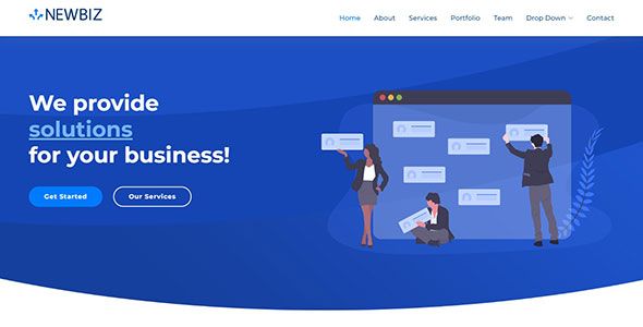 NewBiz - Bootstrap Corporate Business Template