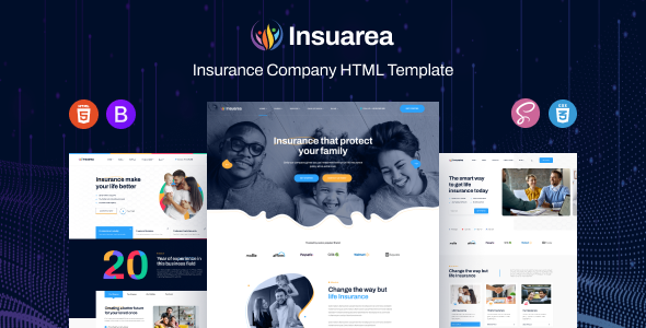 Insuarea - Insurance Company HTML5 Template