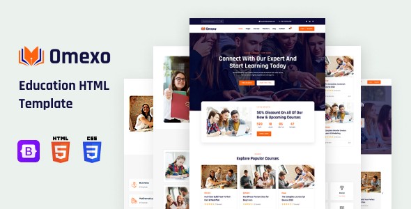 Omexo - Education HTML Template