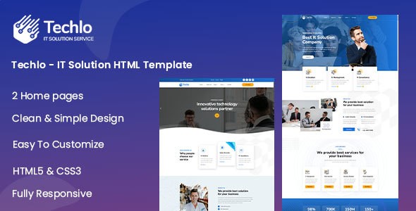 Techlo - It Solutions HTML Template