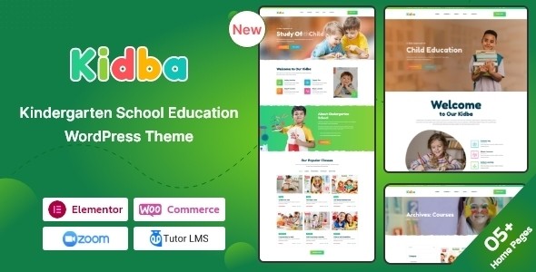 Education WordPress Theme | School Education - Kidba