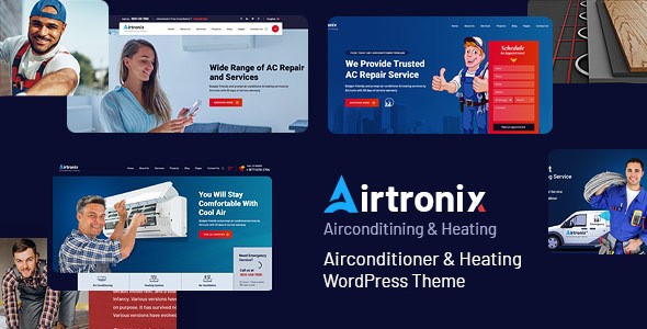 Airtronix - Plumber HVAC and Repairing WP Theme