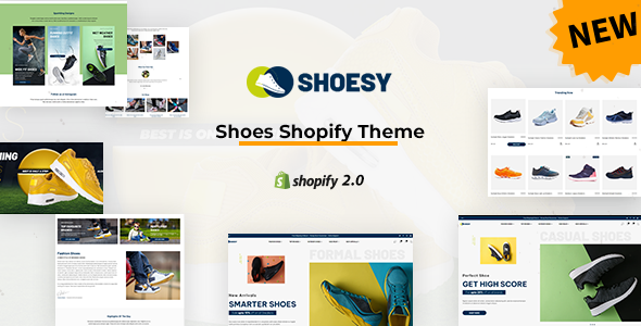 Shoesy - Footwear, Shoes Store Shopify Theme
