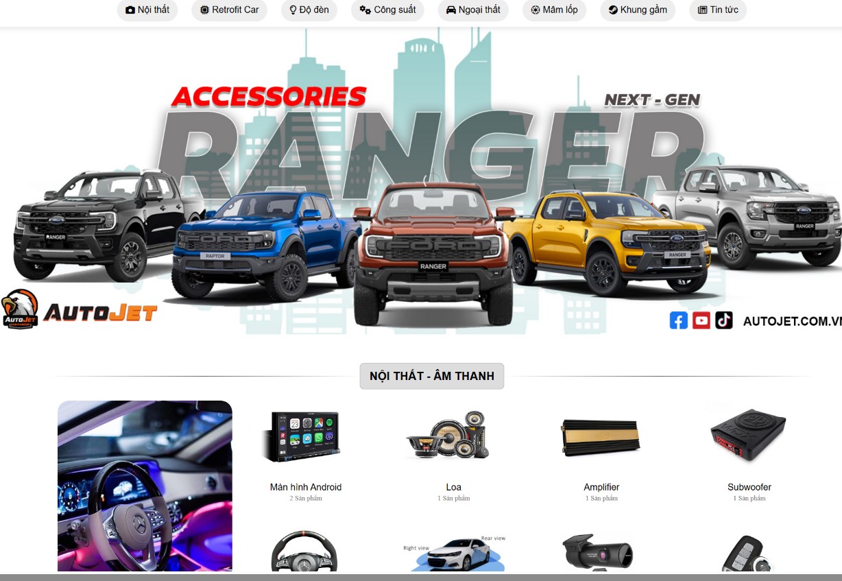 Web Linh Kiện Ô Tô - Image 2