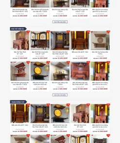 Website Bàn Thờ
