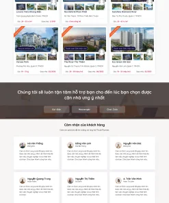 Website bất động sản 8