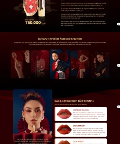 Website Mỹ Phẩm 2