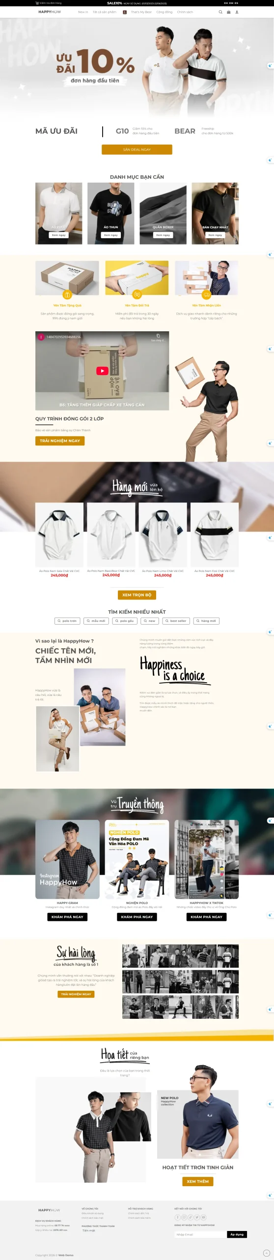 Website Thời Trang 9