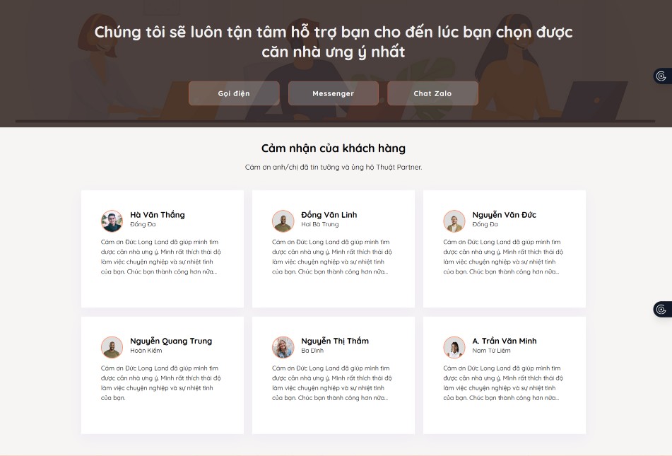 Website Bất Động Sản Chất Lượng Uy Tín