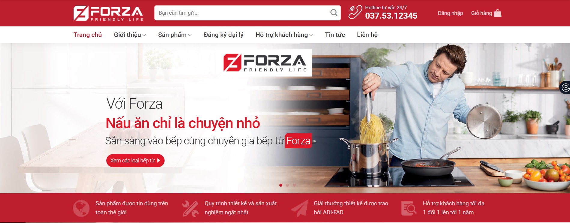 Website Bếp Từ Giá Rẻ