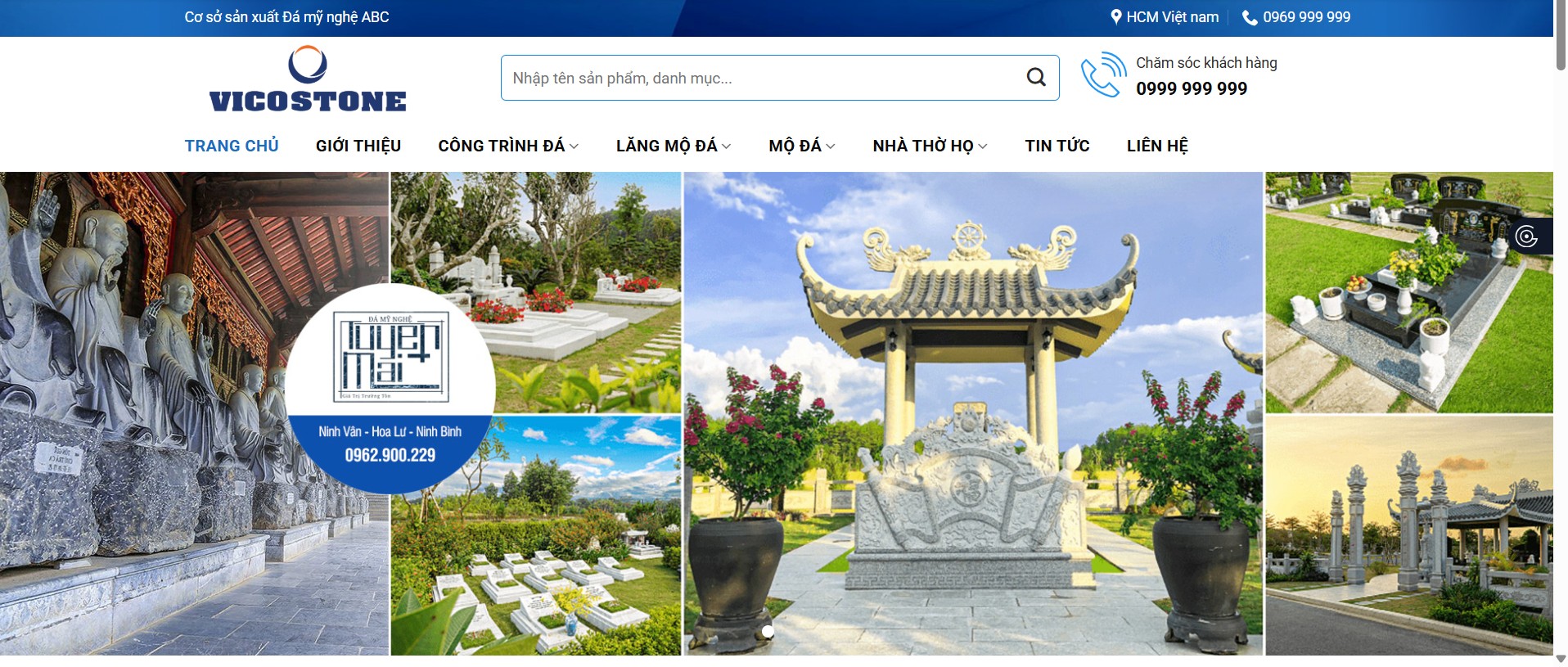 Website Đá Mý Nghệ giá tốt