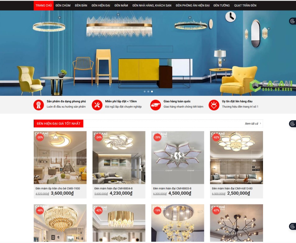 Website Đèn Led Chất Lượng