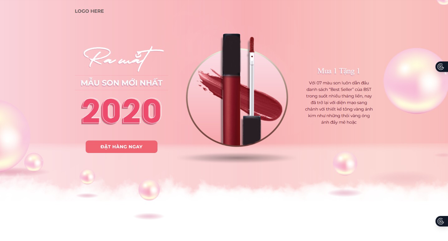 Thiết kế website bán mỹ phẩm