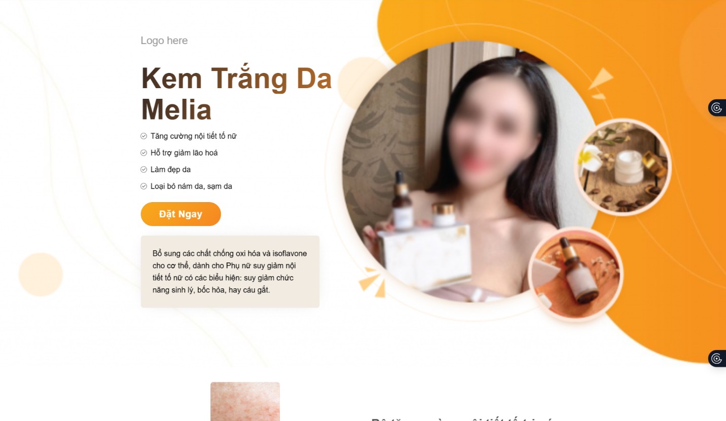 Thiết kế website bán mỹ phẩm 