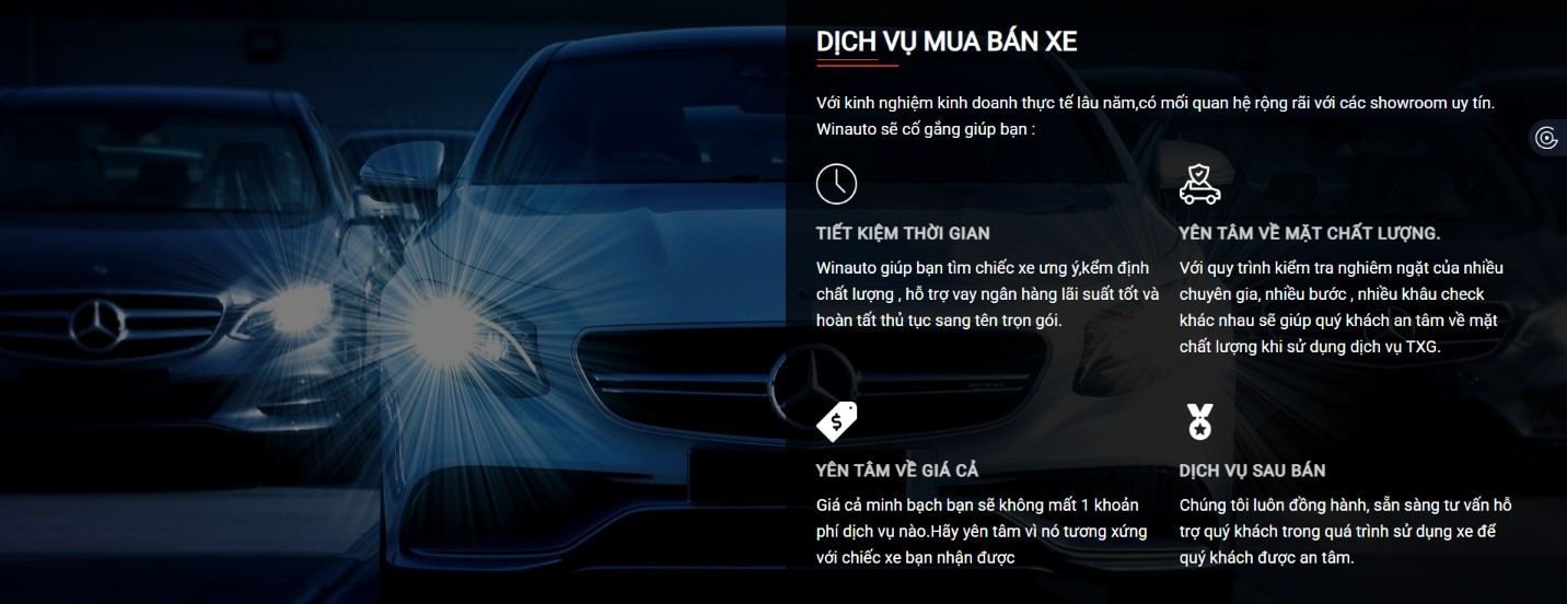 Thiết kế web ô tô tích hợp đặt lịch xem xe