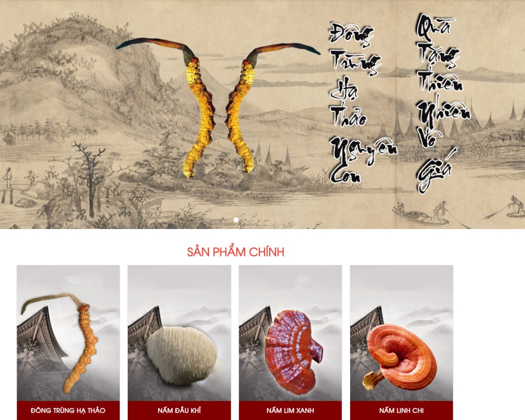 Thiết kế website bán thực phẩm sạch