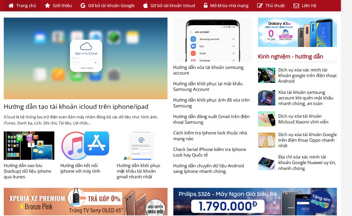 Website tin tức 24h giao diện đẹp mắt