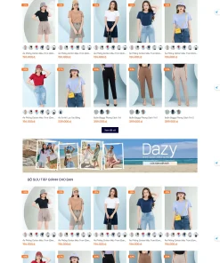 Website Thời Trang 8